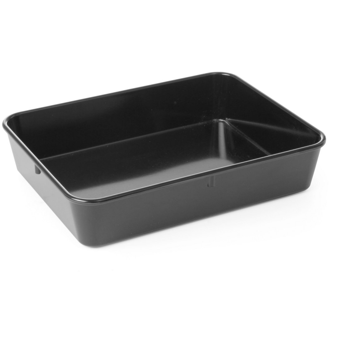 Pojemnik taca na mięso i żywność z melaminy 280x210x60mm czarny – Hendi 568804 Pojemnik taca na mięso i żywność z melaminy 280x210x60mm czarny – Hendi 568804