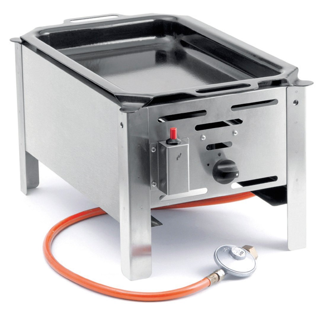 Patelnia gazowa Bake Master Mini 290x480mm 5.8kW – Hendi 154601 Patelnia gazowa Bake Master Mini 290x480mm 5.8kW – Hendi 154601