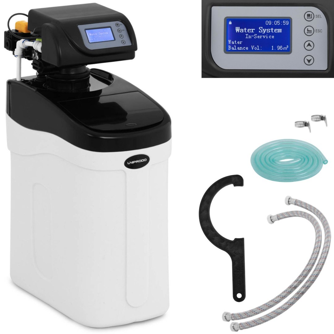 Zmiękczacz odkamieniacz do wody z automatycznym zaworem 6.5 l 3.3 W LCD Zmiękczacz odkamieniacz do wody z automatycznym zaworem 6.5 l 3.3 W LCD