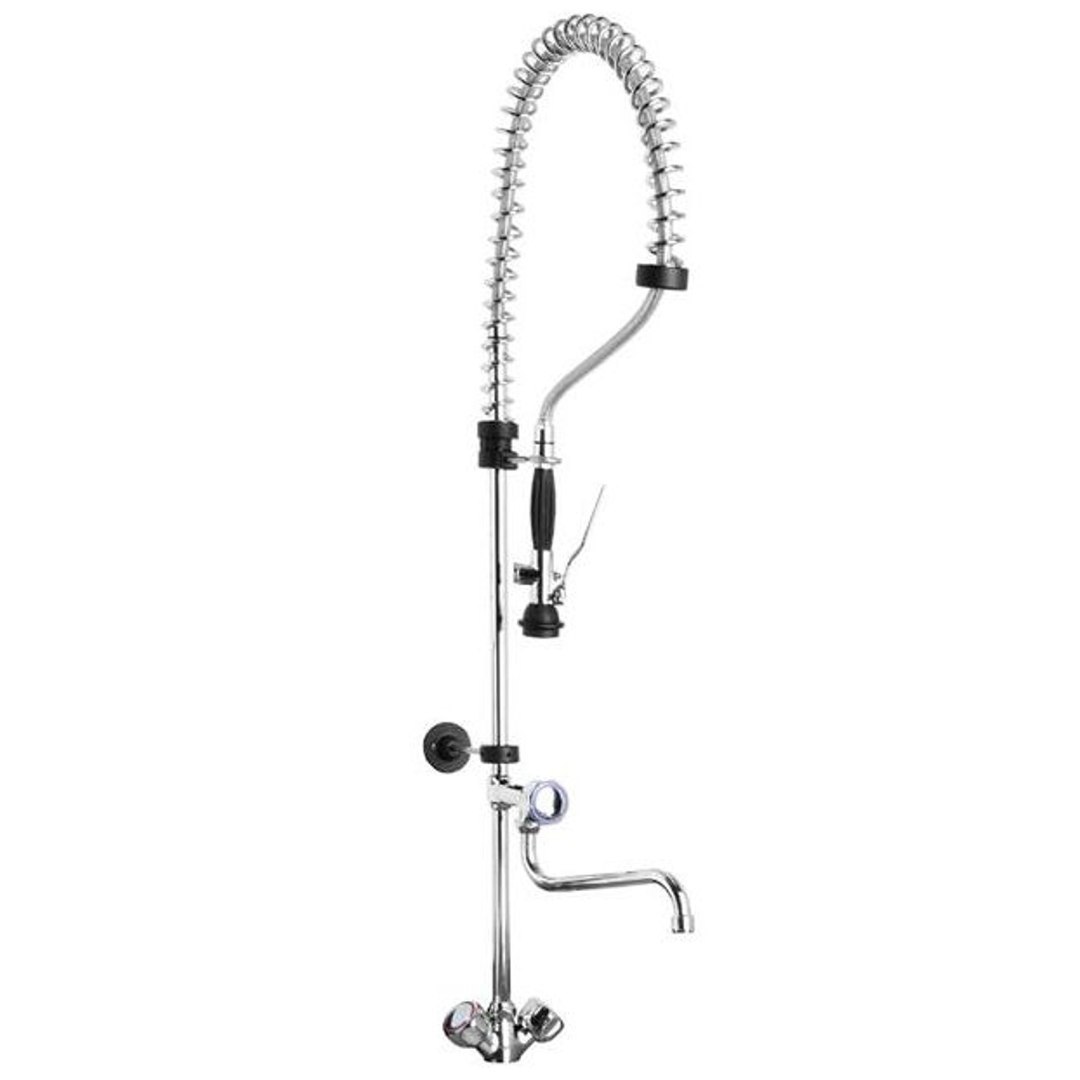 Bateria kuchenna wylewka z prysznicem jednootworowa – Hendi 970515