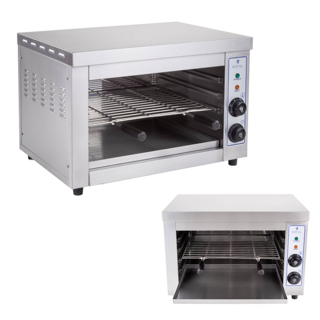 Toster opiekacz salamander do zapiekanek do 300deg;C 3250W Toster opiekacz salamander do zapiekanek do 300deg;C 3250W
