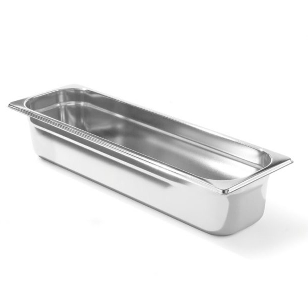 Pojemnik GN Profi Line stalowy -40C do +300C GN 2/4 wys. 65mm – Hendi 801857