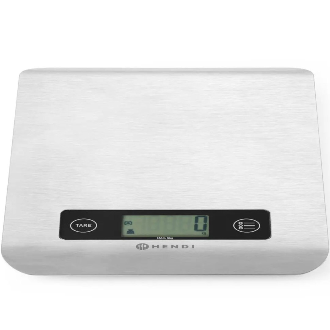 Waga elektroniczna kuchenna gastronomiczna dokładna 5000g / 1g – Hendi 580226 Waga elektroniczna kuchenna gastronomiczna dokładna 5000g / 1g – Hendi 580226
