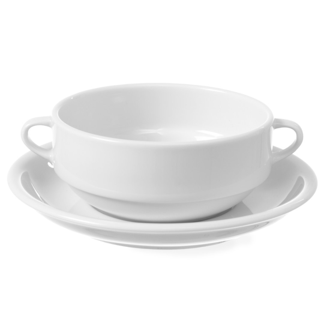 Bulionówka z porcelany biała OPTIMA 380ml zestaw 12szt. – Hendi 770924 Bulionówka z porcelany biała OPTIMA 380ml zestaw 12szt. – Hendi 770924