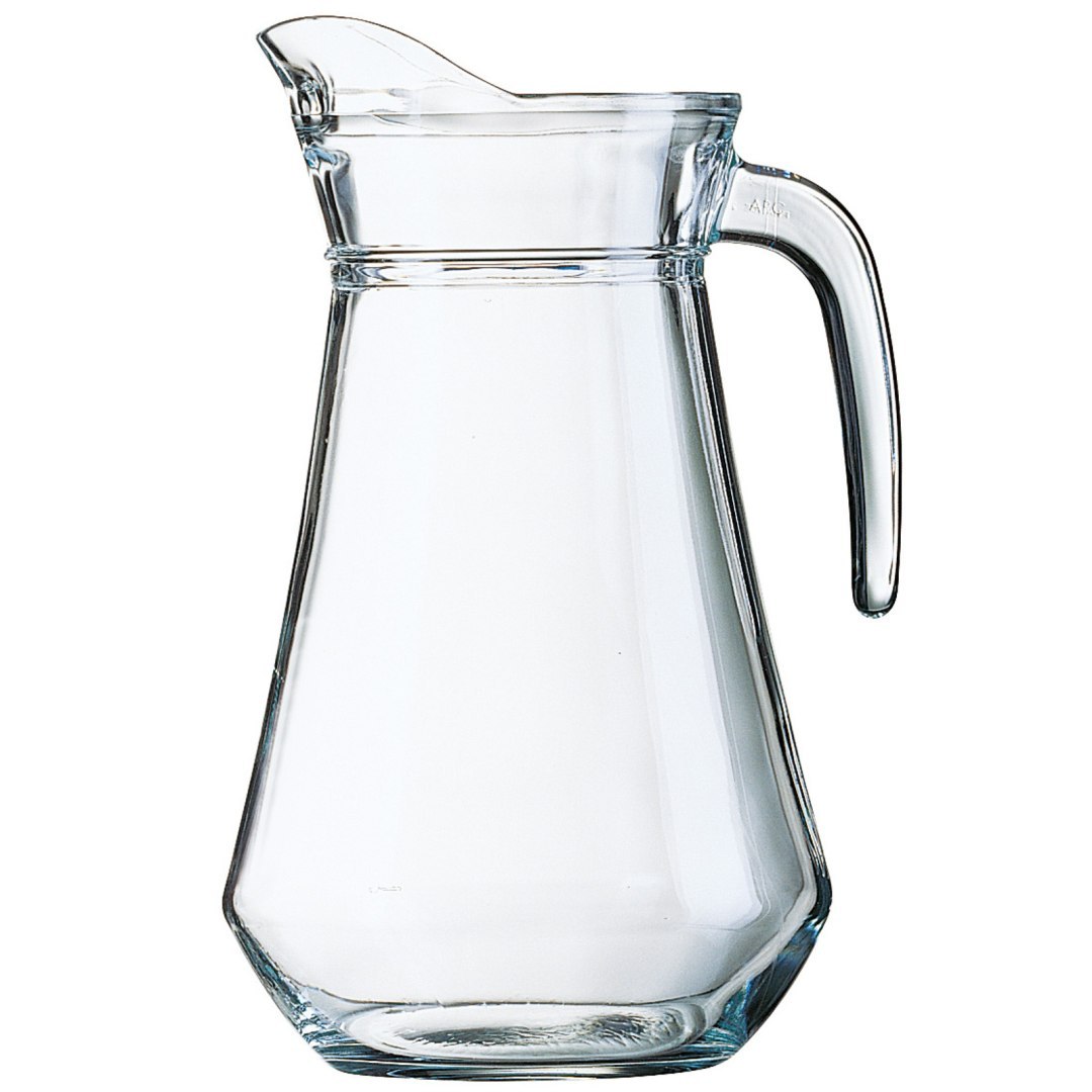 Dzbanek do napojów szklany Arcoroc ARC 1.6L zestaw 6szt. – Hendi 53061