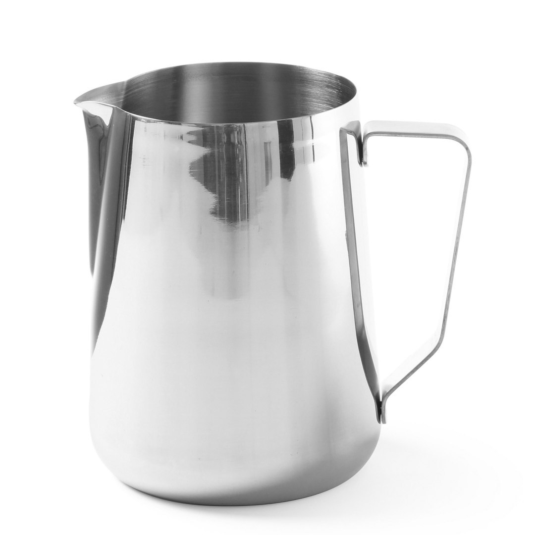 Dzbanek kubek stalowy do spieniania mleka do kawy cappuccino 1.5L – Hendi 451533