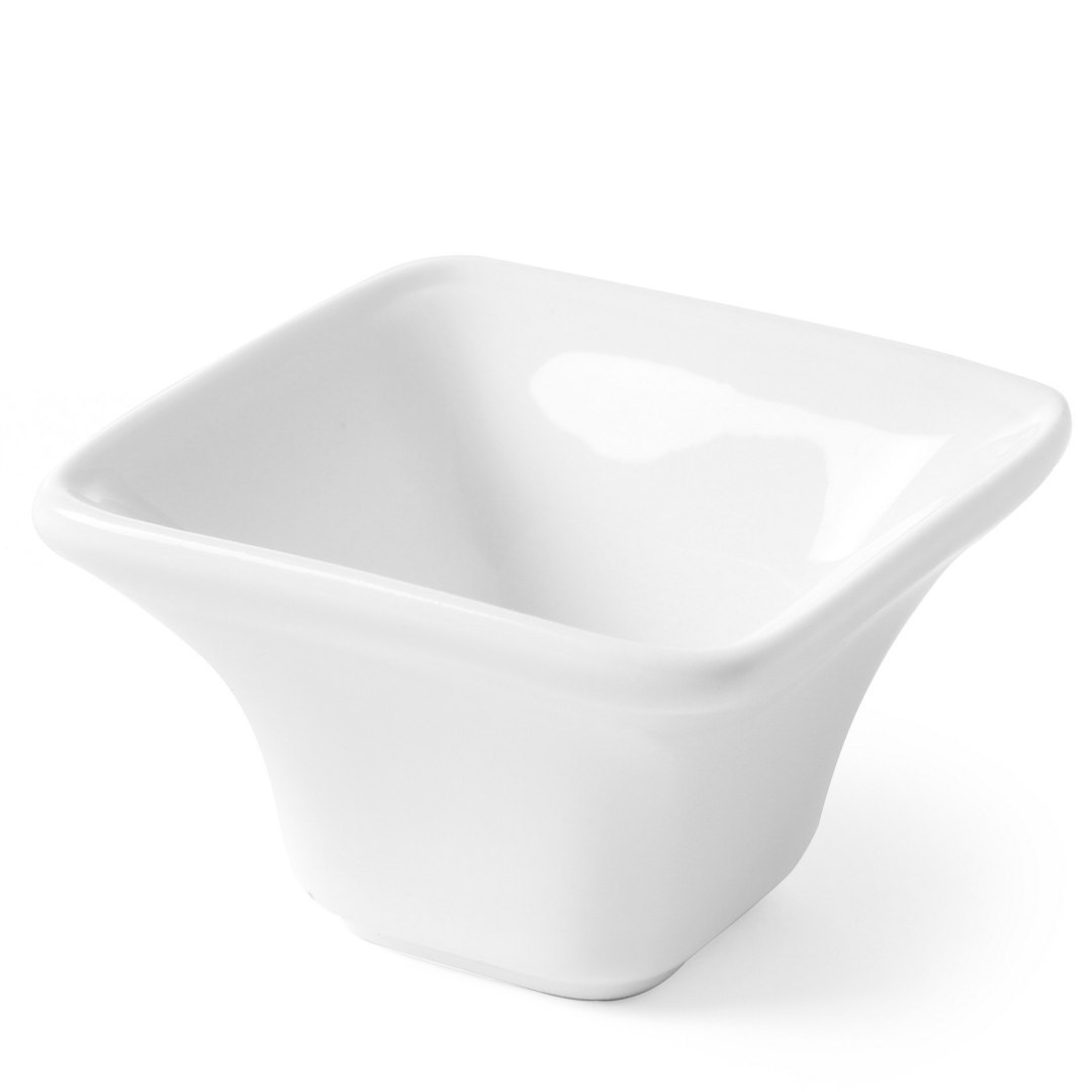 Miseczka do przekąsek Cuadrado TAPAS MINI porcelana zestaw 6szt. – Hendi 784419