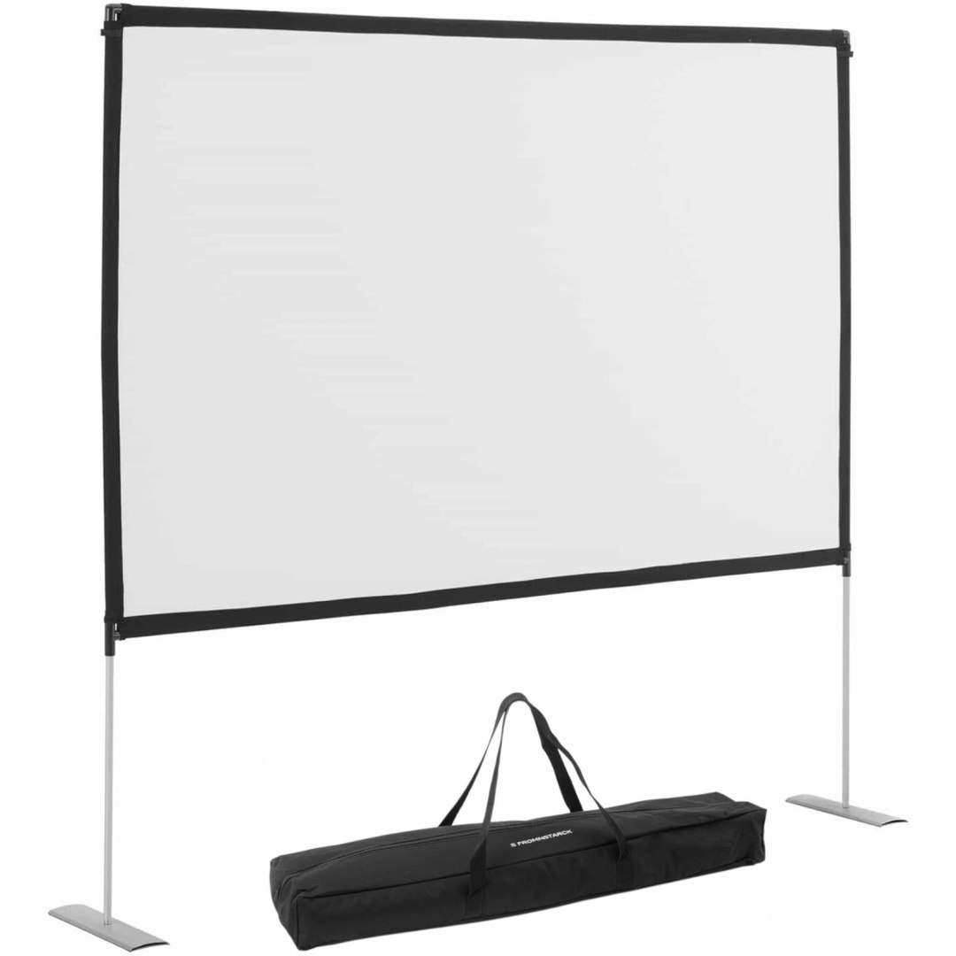 Ekran projekcyjny podłogowy składany 100” 228 x 133 cm 16:9 Ekran projekcyjny podłogowy składany 100” 228 x 133 cm 16:9