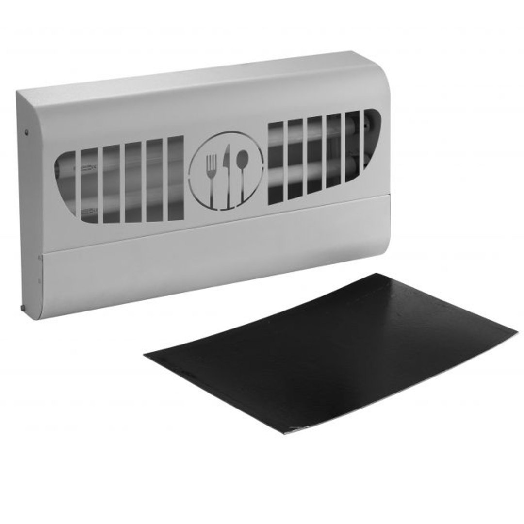 Lampa owadobójcza z taśmą klejącą do kuchni 100m2 30W – Hendi 270080