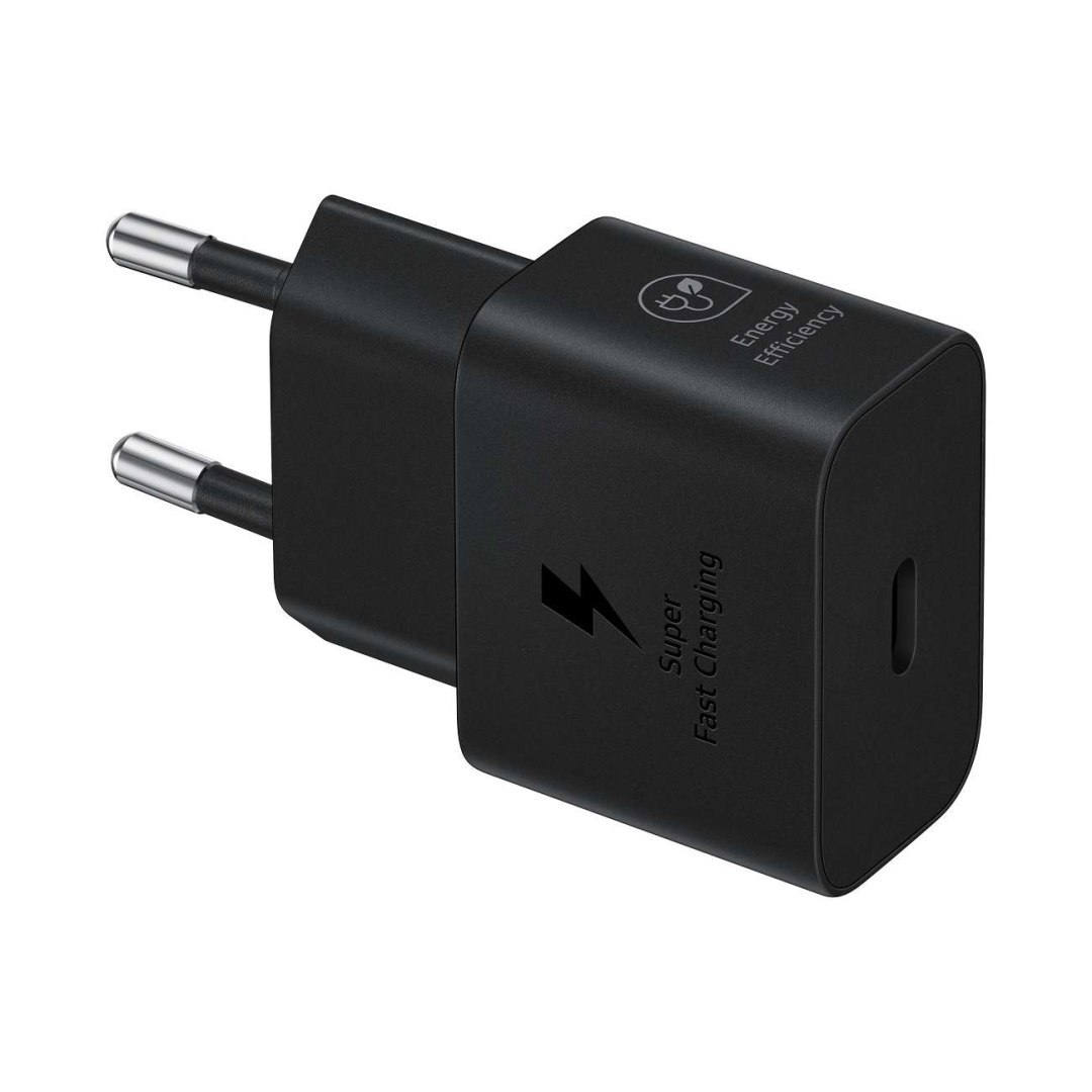 Ładowarka sieciowa Samsung GaN USB-C 25W SFC czarna Ładowarka sieciowa Samsung GaN USB-C 25W SFC czarna
