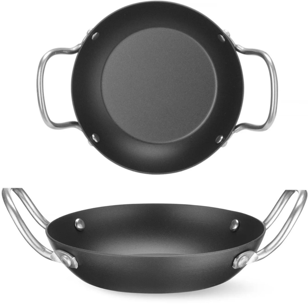 Patelnia do serwowania uniwersalna ze stali węglowej śr. 164 mm Patelnia do serwowania uniwersalna ze stali węglowej śr. 164 mm