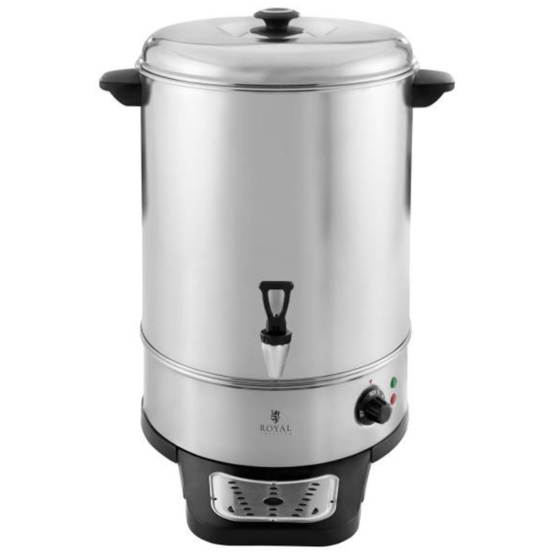 Warnik podgrzewacz z kratką ociekową do wody grzańca stal nierdzewna 230V 30L Warnik podgrzewacz z kratką ociekową do wody grzańca stal nierdzewna 230V 30L