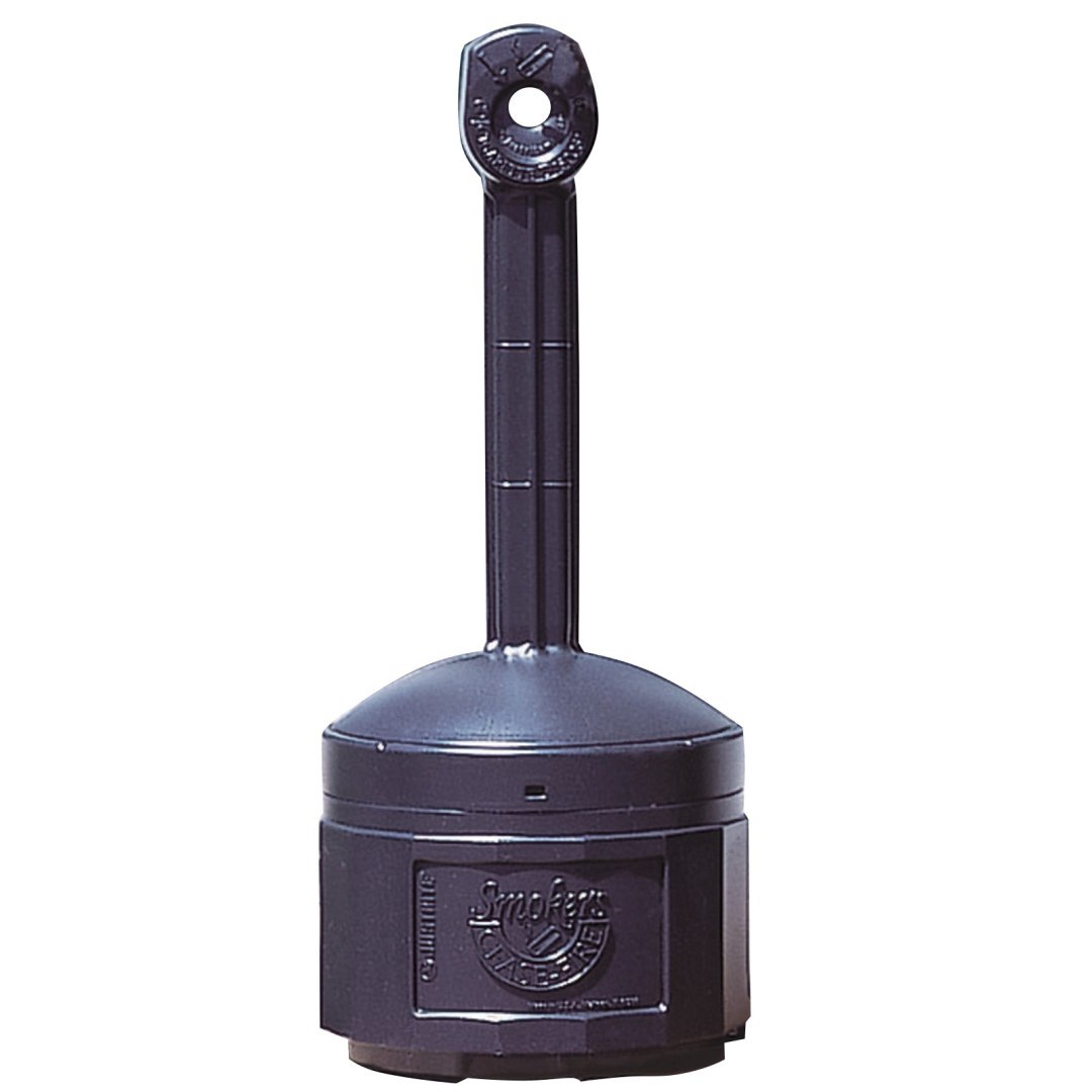 Popielniczka miejska zewnętrzna na stabilnej podstawie poj. 15L śr. 42cm wys. 98cm czarna Popielniczka miejska zewnętrzna na stabilnej podstawie poj. 15L śr. 42cm wys. 98cm czarna
