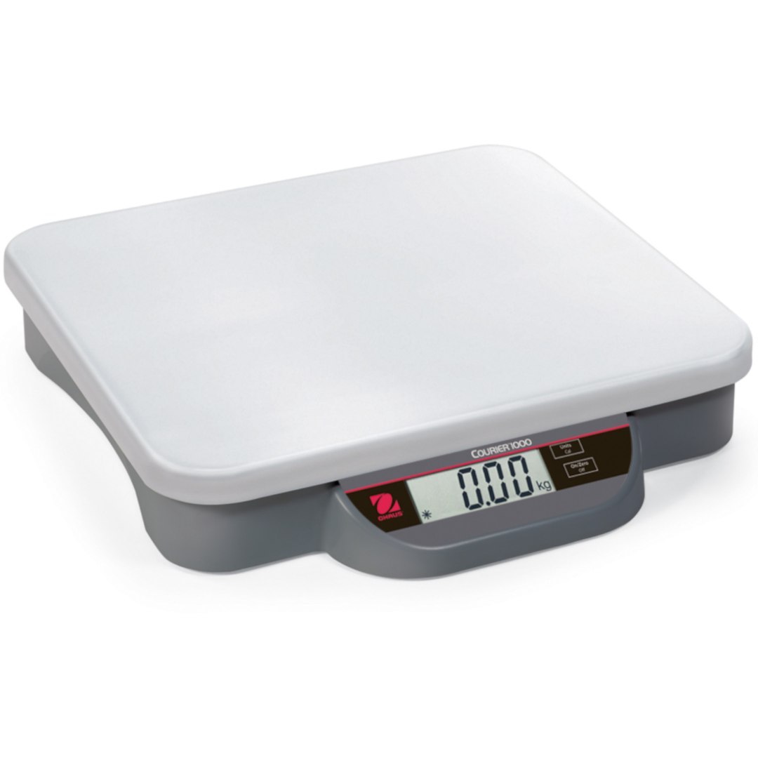 Waga platformowa magazynowa przenośna OHAUS COURIER 1000 LCD 32x28cm 75Kg / 50g Waga platformowa magazynowa przenośna OHAUS COURIER 1000 LCD 32x28cm 75Kg / 50g