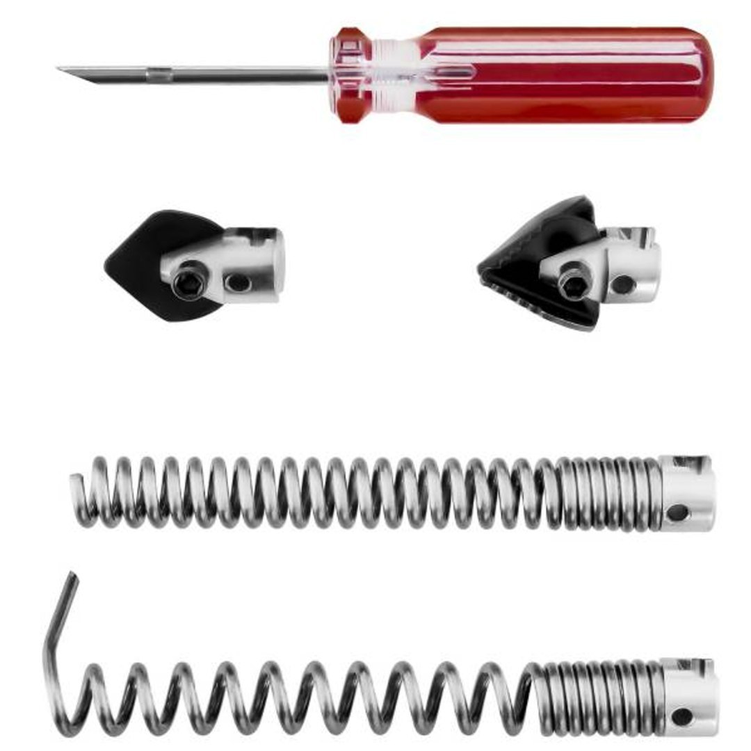 Zestaw akcesoria do przepychacza udrażniacza do rur 30 – 100 mm 16 mm MSW POWER DRAIN CLEAN 2.3E Zestaw akcesoria do przepychacza udrażniacza do rur 30 – 100 mm 16 mm MSW POWER DRAIN CLEAN 2.3E