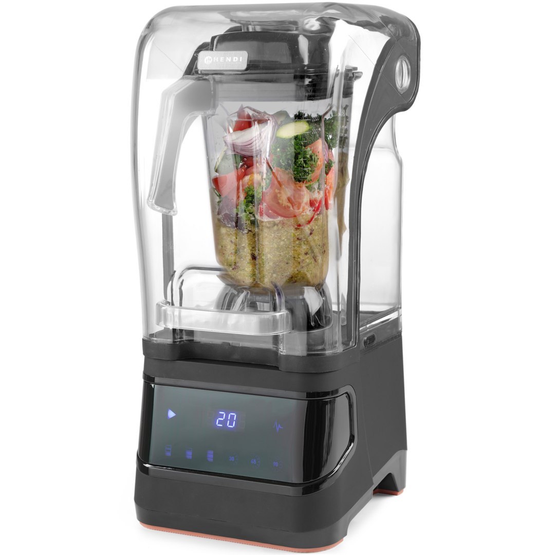 Blender mikser kielichowy z obudową wyciszającą sterowany cyfrowo 2.5L 230V Hendi 230695 Blender mikser kielichowy z obudową wyciszającą sterowany cyfrowo 2.5L 230V Hendi 230695