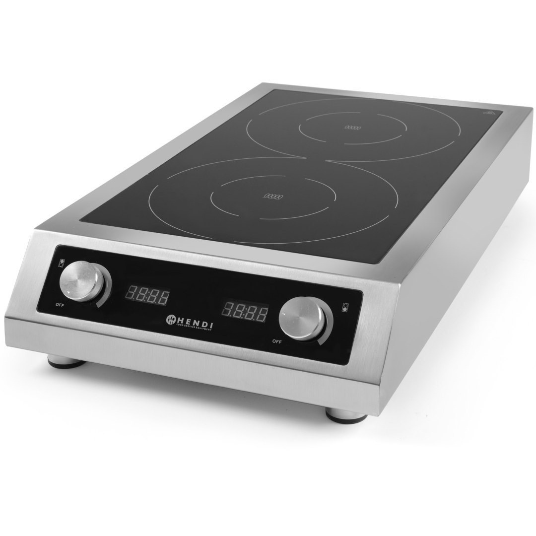 Kuchenka indukcyjna podwójna 2x 3500W model 7000 Hendi 239346 Kuchenka indukcyjna podwójna 2x 3500W model 7000 Hendi 239346