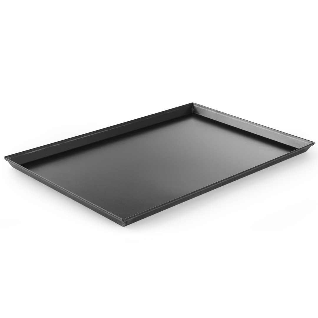 Blacha taca do pieczenia pizzy prostokątna 600x400x25 mm – Hendi 808276