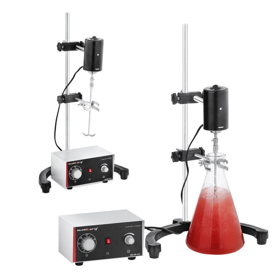 Mieszadło mechaniczne laboratoryjne timer 3400 obr./min Mieszadło mechaniczne laboratoryjne timer 3400 obr./min