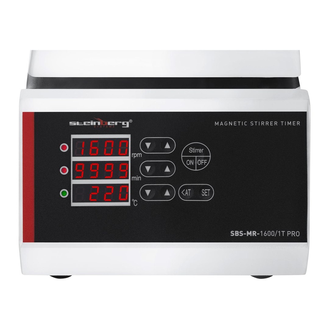 Mieszadło magnetyczne laboratoryjne 220deg;C timer + mieszadełka Mieszadło magnetyczne laboratoryjne 220deg;C timer + mieszadełka