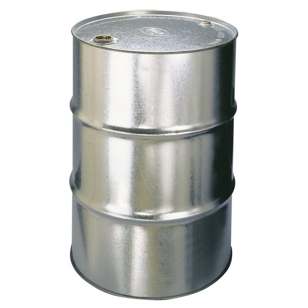 Beczka stalowa metalowa ocynkowana 200L otwory 3/4” i 2” w wieku Beczka stalowa metalowa ocynkowana 200L otwory 3/4” i 2” w wieku