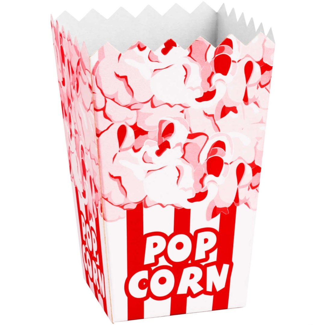 Pudełko kartonik na PopCorn 7×14.5x9cm ŚREDNI 0.75L 100szt.