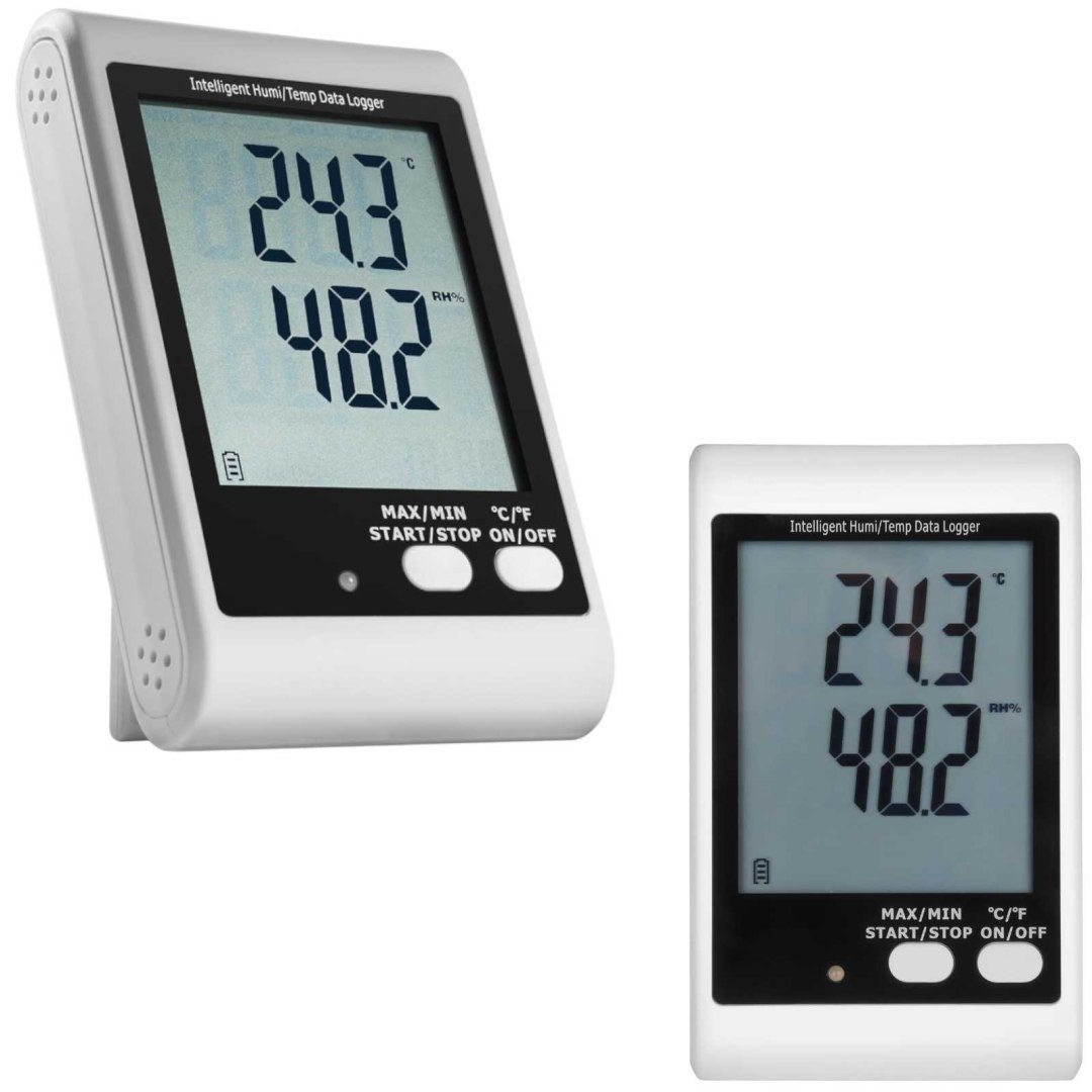 Termohigrometr rejestrator temperatury i wilgotności zakres 0 – 100% -35 – 70deg;C USB