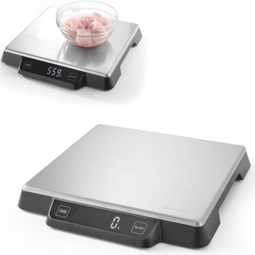 Waga elektroniczna gastronomiczna do kuchni 15kg / 1g – HENDI 580233 Waga elektroniczna gastronomiczna do kuchni 15kg / 1g – HENDI 580233