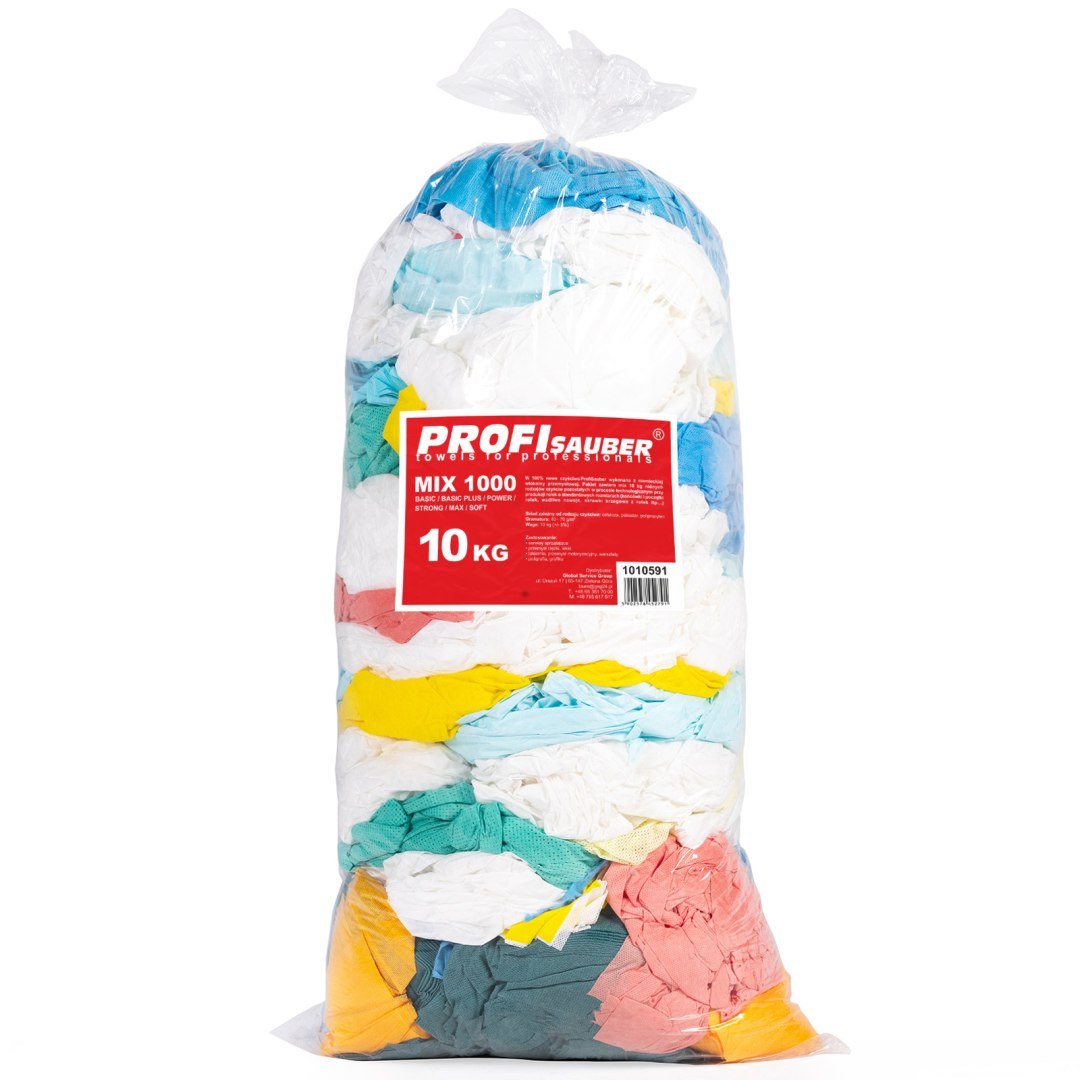 Ściereczki czyściwo włókninowe ProfiSauber różne rodzaje MIX 1000 – 10kg