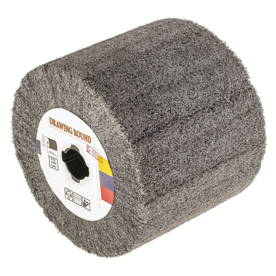 Wałek szlifierski z włókniny do satyniarki 120x100mm ziarnistość P600 Wałek szlifierski z włókniny do satyniarki 120x100mm ziarnistość P600