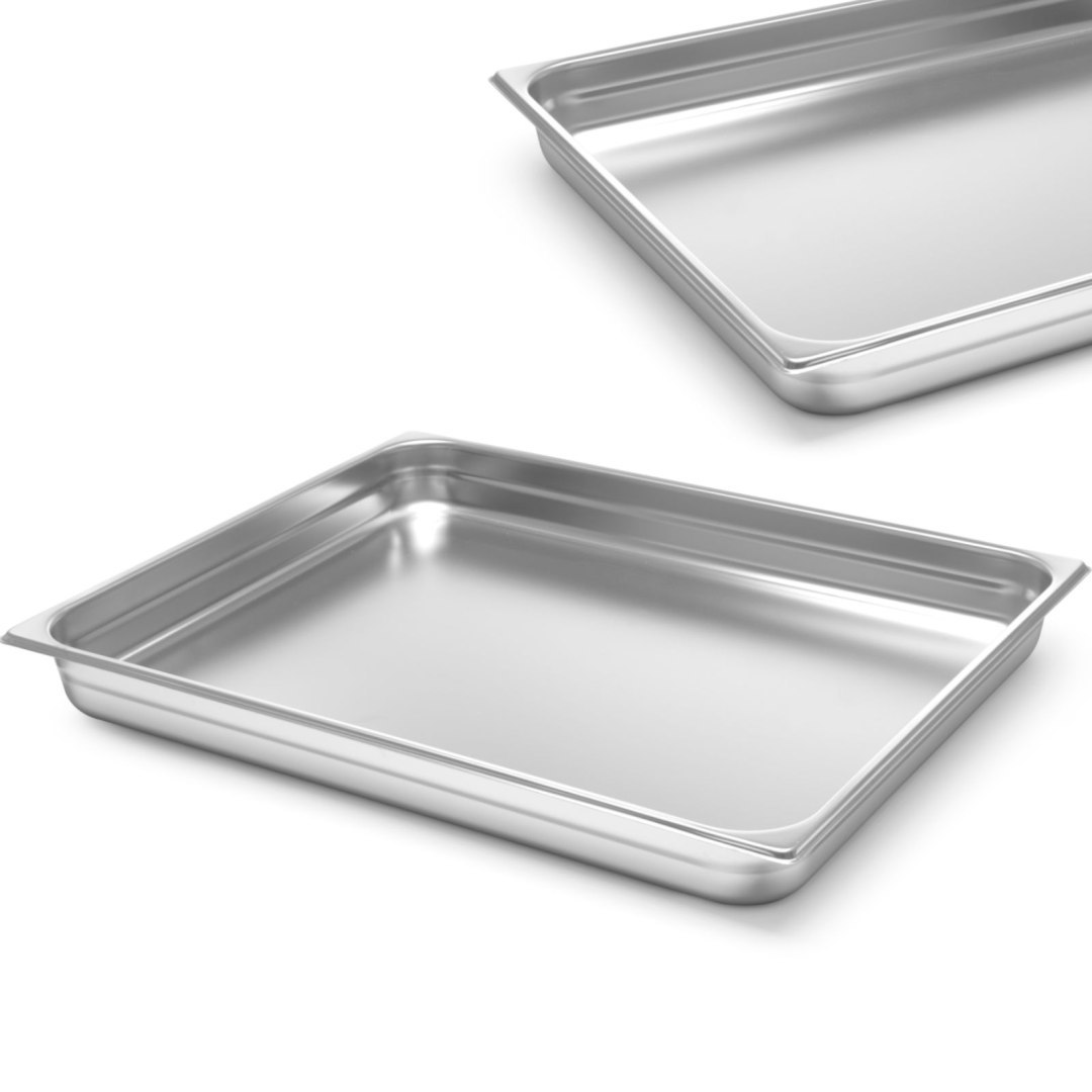Pojemnik GN 2/1 stal nierdzewna Profi Line wys. 40 mm – Hendi 801147