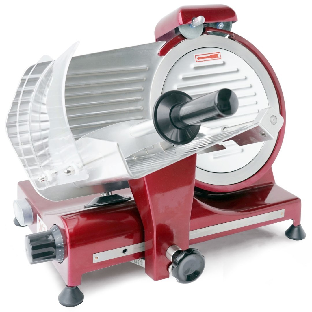 Krajalnica do wędlin sera elektryczna Profi Line RED EDITION 250 mm 320 W – Hendi 210086 Krajalnica do wędlin sera elektryczna Profi Line RED EDITION 250 mm 320 W – Hendi 210086