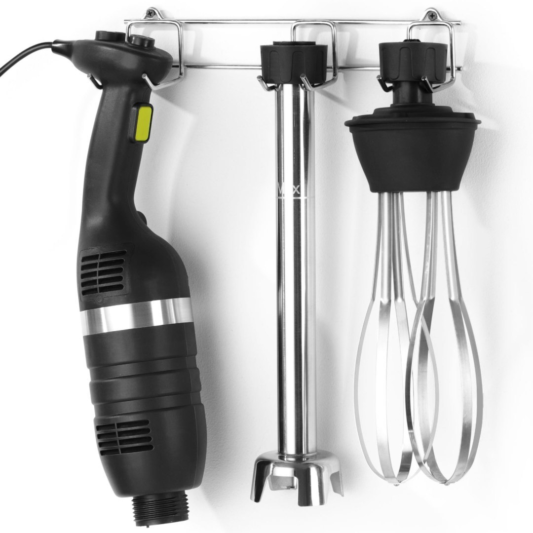 Blender mikser ręczny z trzepaczką rózgą 2w1 + wieszak Kitchen Line 350 W – Hendi 222393 Blender mikser ręczny z trzepaczką rózgą 2w1 + wieszak Kitchen Line 350 W – Hendi 222393