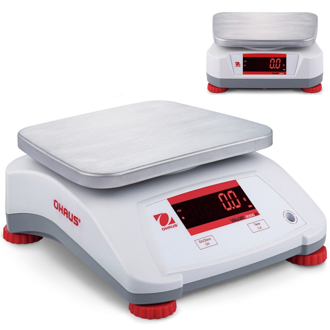 Waga kuchenna kontrolna wodoodporna IP68 VALOR 2000 30kg / 5kg – OHAUS V22PWE30T