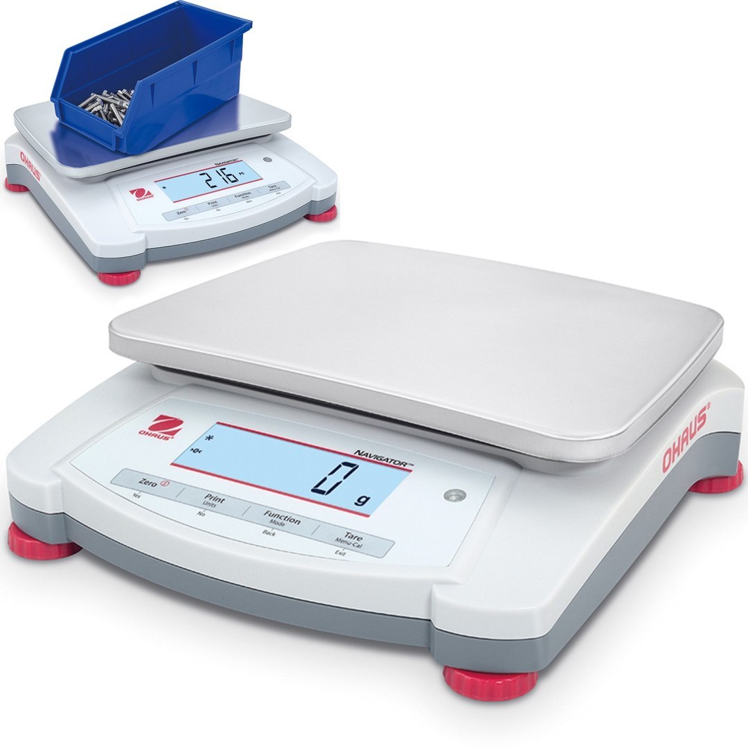 Waga techniczna stołowa precyzyjna profesjonalna NAVIGATOR NVT 6200g / 1g – OHAUS NVT6200