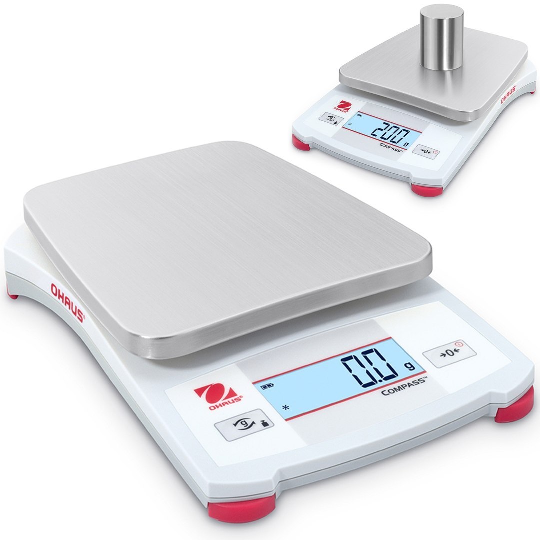 Waga techniczna kontrolna edukacyjna energooszczędna COMPASS CX 5200g / 1g – OHAUS CX5200