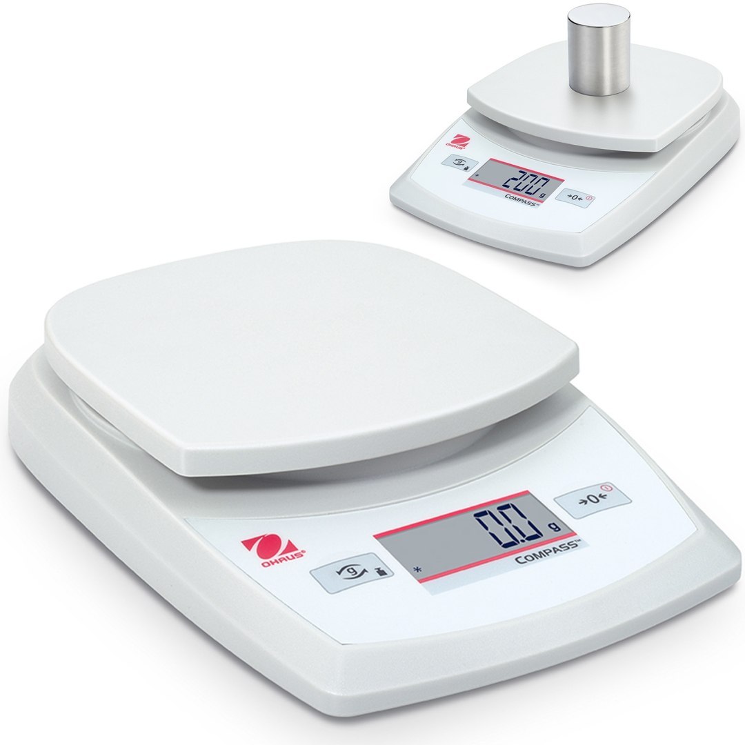 Waga techniczna laboratoryjna dokładna podręczna COMPASS CR 620g / 0.1g – OHAUS CR621