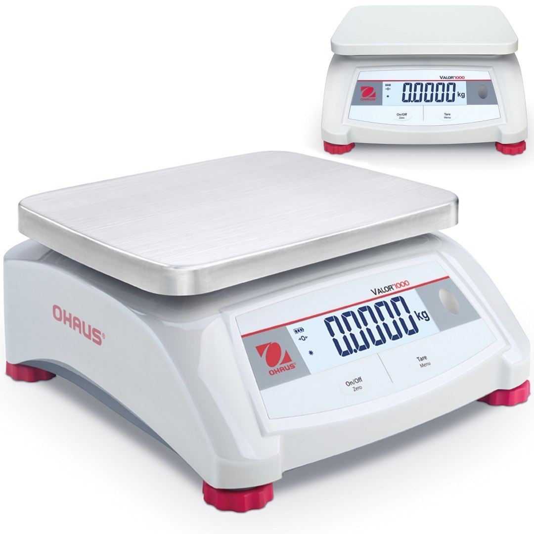 Waga stołowa kontrolna gastronomiczna pomocniczna VALOR 1000 3kg / 0.5g – OHAUS V12P3 Waga stołowa kontrolna gastronomiczna pomocniczna VALOR 1000 3kg / 0.5g – OHAUS V12P3
