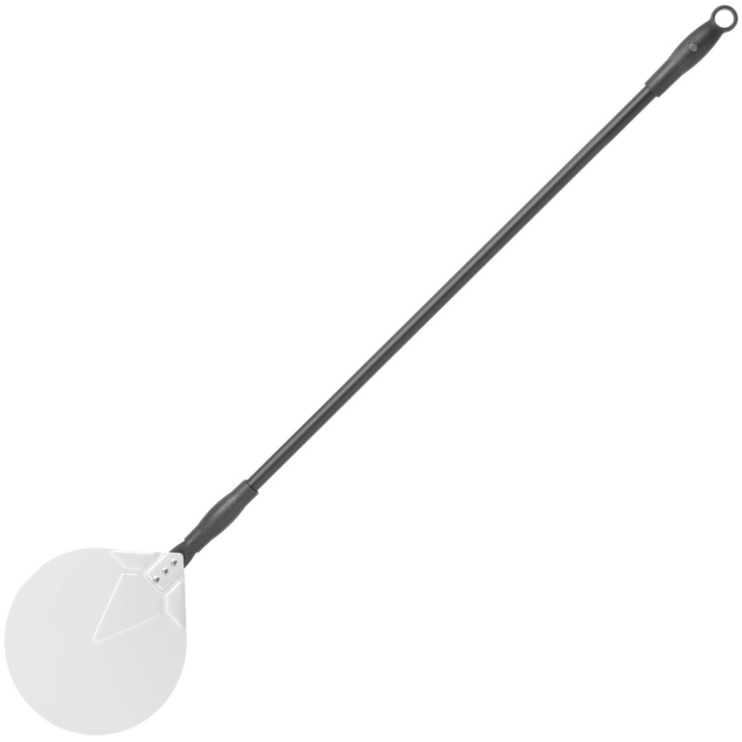 Łopata taca do pizzy z ruchomym uchwytem aluminiowa okrągła śr. 230 mm dł. 1200 mm – Hendi 617151 Łopata taca do pizzy z ruchomym uchwytem aluminiowa okrągła śr. 230 mm dł. 1200 mm – Hendi 617151