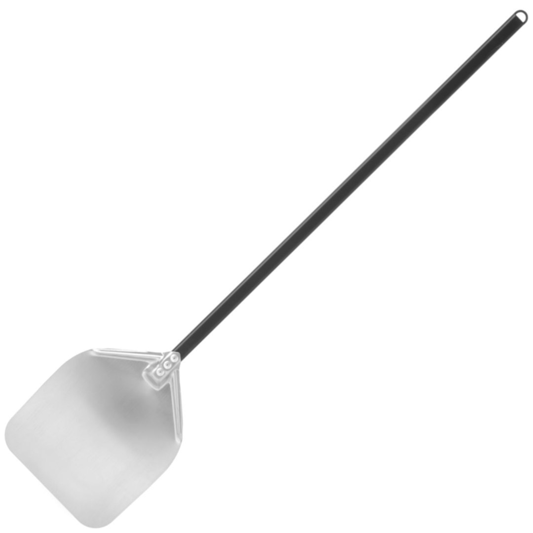 Łopata taca do wyciągania pizzy z pieca kwadratowa nierdzewna 305 x 1320 mm – Hendi 617175