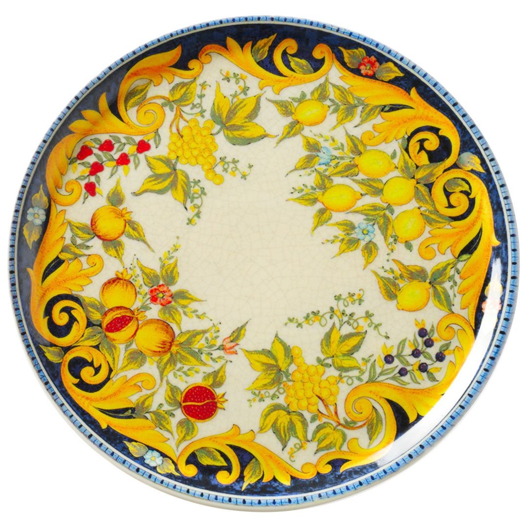 Talerz do pizzy z porcelany wytrzymały Blackboard Napoli śr. 33 cm – ZESTAW 6szt.