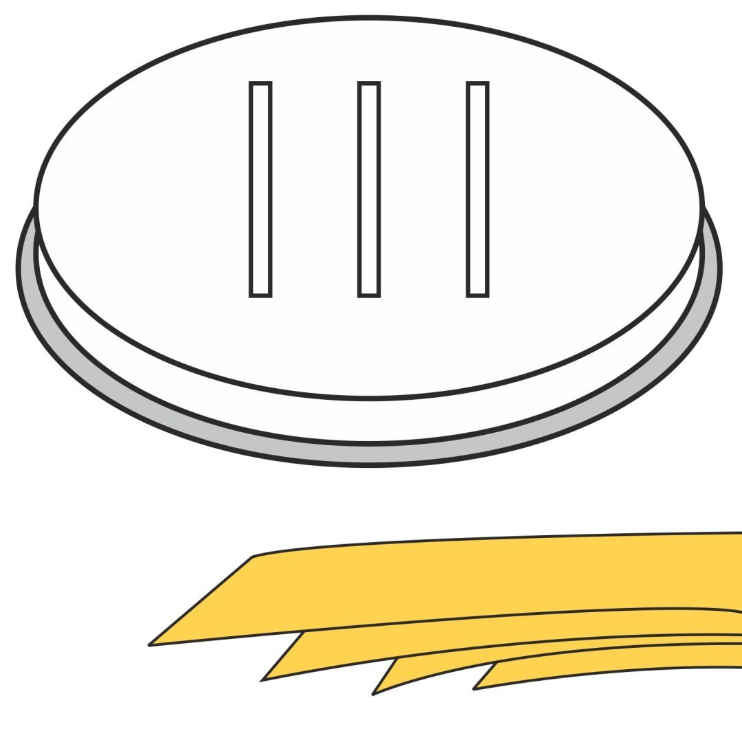 Końcówka do wyrobu makaronu PAPPARDELLE szerokie wstążki 5 otworów 16×1 mm MPF2.5/4 – Hendi 229385 Końcówka do wyrobu makaronu PAPPARDELLE szerokie wstążki 5 otworów 16×1 mm MPF2.5/4 – Hendi 229385