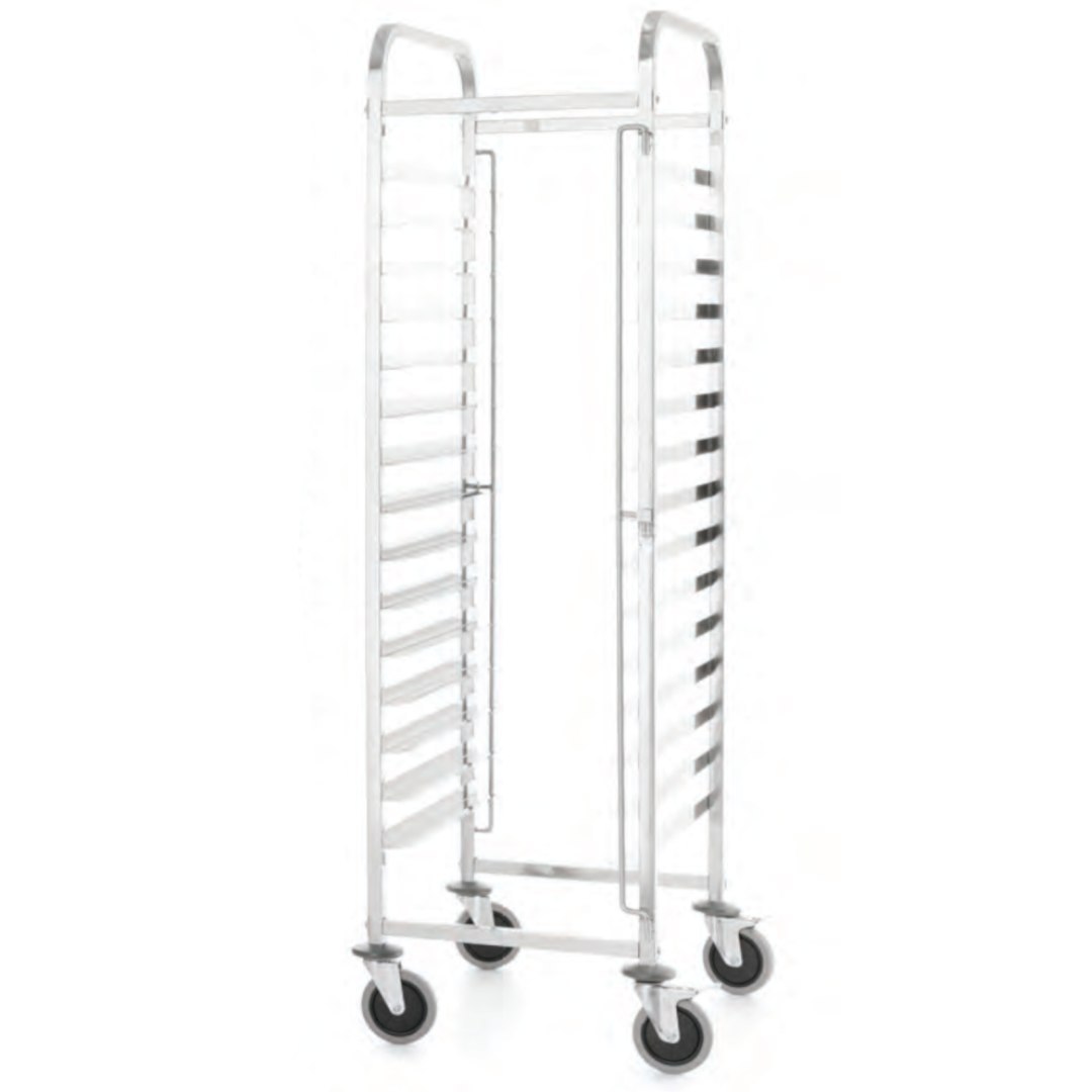 Wózek transportowy do przewozu blach gastronomicznych 15x 600×400 mm Kitchen Line – Hendi 813287