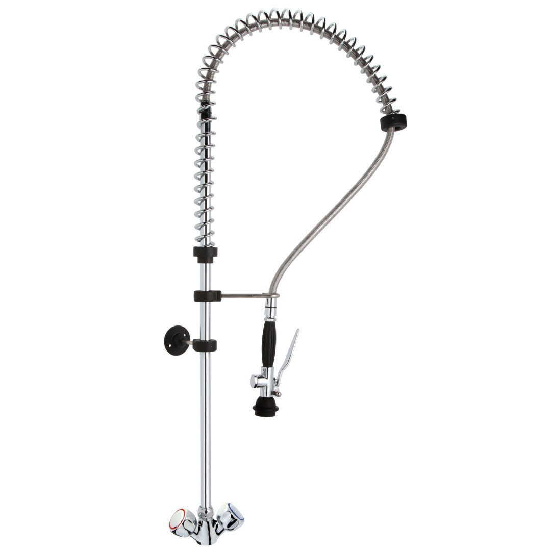 Bateria prysznicowa natryskowa jednootworowa ze spryskiwaczem wys. 103 cm – Hendi 810262