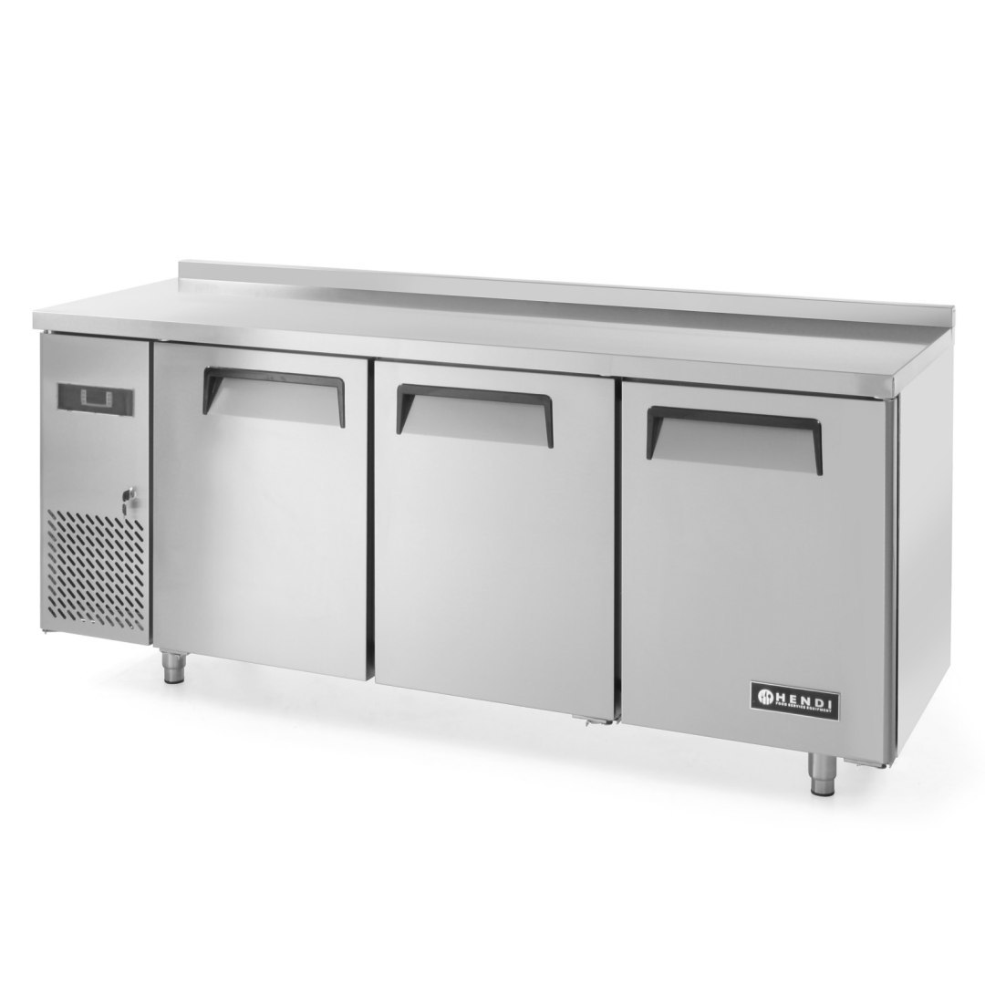 Stół mroźniczy Kitchen Line z blatem roboczym szer. 180cm -22/-12deg;C – Hendi 233399 Stół mroźniczy Kitchen Line z blatem roboczym szer. 180cm -22/-12deg;C – Hendi 233399