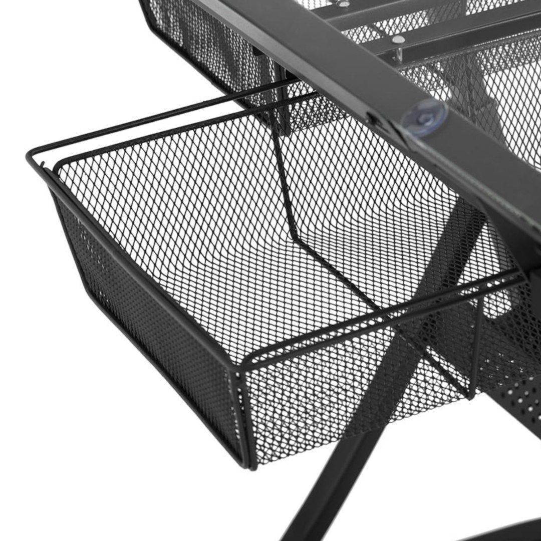 Biurko stół kreślarski szklany z szufladami do rysowania szkicowania 120×60 cm Biurko stół kreślarski szklany z szufladami do rysowania szkicowania 120×60 cm