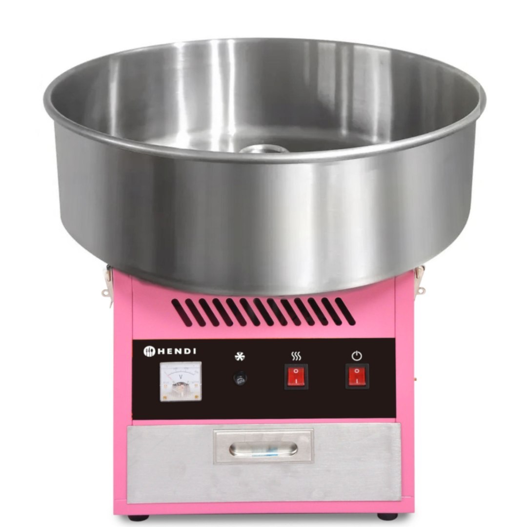 Maszyna do waty cukrowej elektryczna bez pokrywy śr. 52 cm 1200 W – Hendi 282731