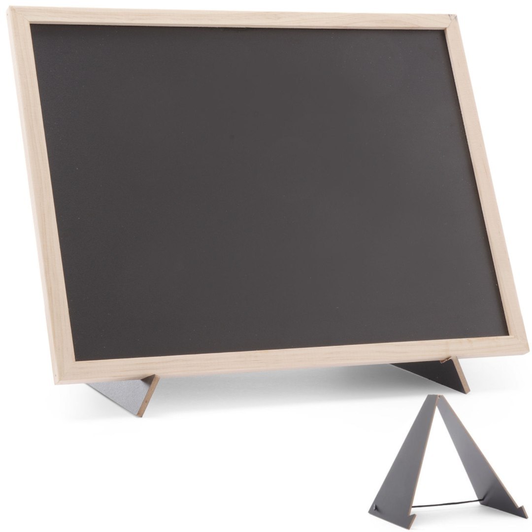 Tablica informacyjna reklamowa MENU z podstawą podpórką 30×40 cm – Hendi 664124