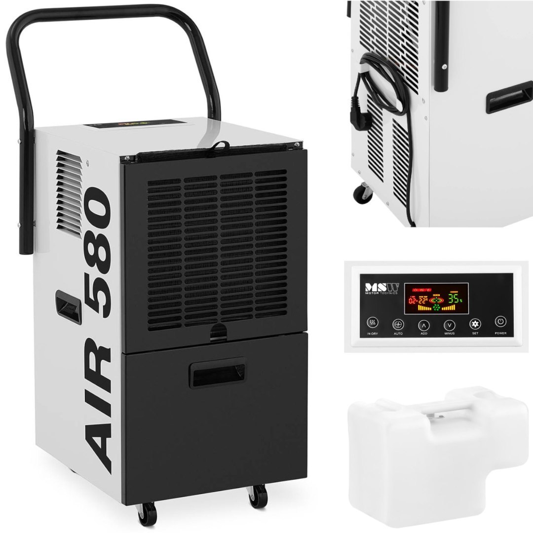 Osuszacz powietrza pochłaniacz wilgoci przemysłowy budowlany 30 l/24 h do 50 m2 Osuszacz powietrza pochłaniacz wilgoci przemysłowy budowlany 30 l/24 h do 50 m2