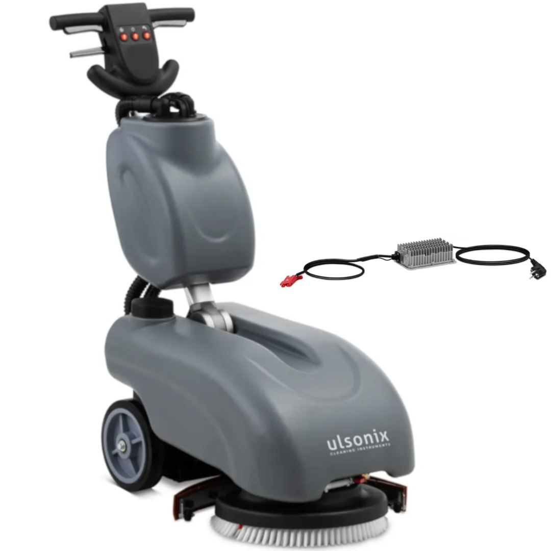 Szorowarka akumulatorowa do czyszczenia podłóg 35 cm 14” 11.6 l 140 obr./min